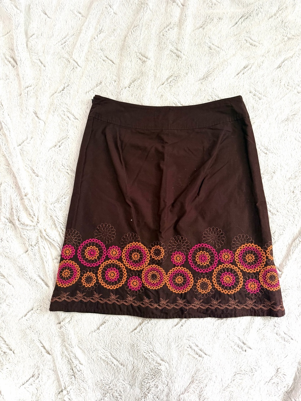 Axcess Vintage Y2K Chocolate Brown Whimsigoth Fairy Skirt 6